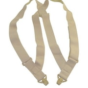 Holdup Suspender Company Inc Hold-Ups No-buzz Undergarment 1 1/2" Wide Trucker Style Hip Clip Suspenders