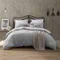 thumbnail image 4 of Brielle Callan 100% Cotton Texture Printed Comforter Set, Grey, Twin/Twin XL, 4 of 4