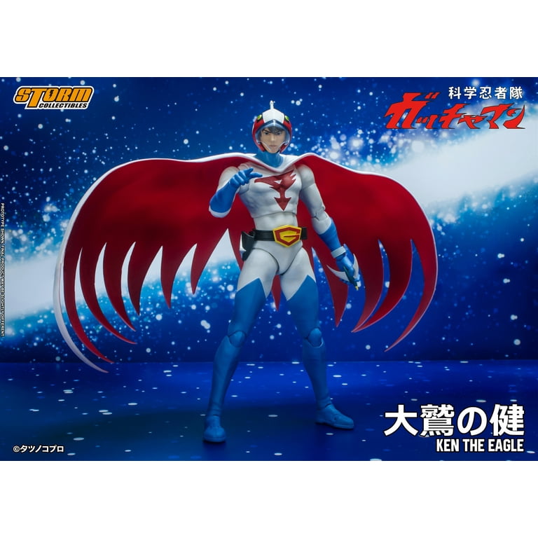 Free Shipping! Storm Collectibles - Gatchaman - 1/12 Ken the Eagle