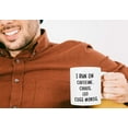 thumbnail image 6 of I Run On Caffeine Chaos Cuss Swearing Rude Expletive Profanities Prank Joke Coffee Mug Gag Gift Ideas for Him Her Men Women Bestfriend Girlfriend Boyfriend Husband Dad Uncle Brother, 6 of 8