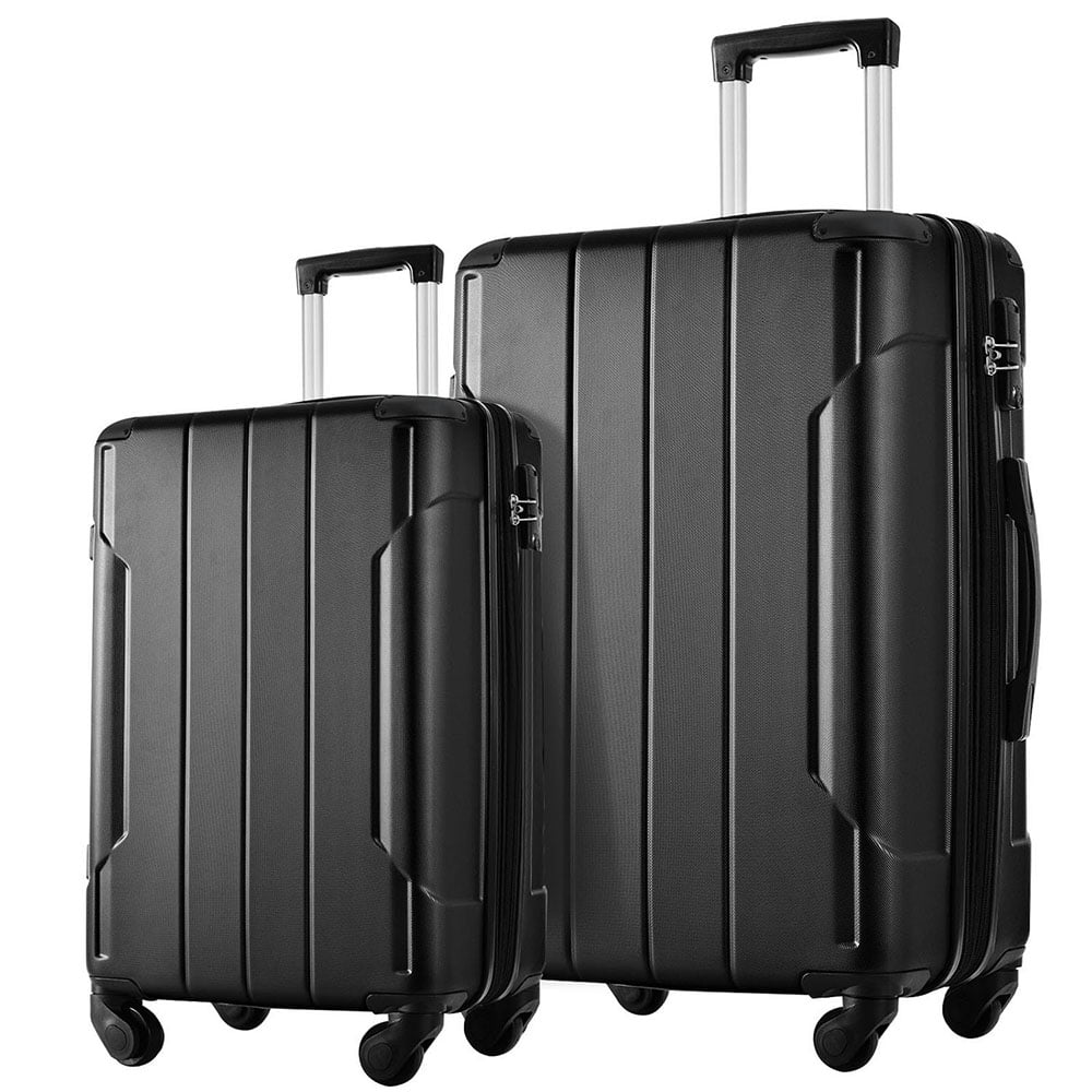 GVN Hardside Luggage Sets 2 Piece Suitcase Set Expandable with TSA Lock Spinner Wheels for Men Women GVN Hardside Luggage Sets 2 Piece Suitcase Set Expandable with TSA Lock Spinner Wheels for Men Women