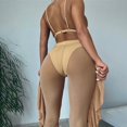 thumbnail image 2 of Bathing Suit 3Pcs/Set Swim Pool Matching Padded Charming Bra Briefs Swimwear Set with Long Pants, 2 of 5