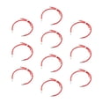 thumbnail image 2 of Pulsera de cordón trenzado de nailon de 10 piezas para hacer elegantes pulseras deslizantes ajustables Rojo Argenta Zulema Pulsera deslizante, 2 of 8