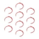 thumbnail image 2 of Pulsera de cordón trenzado de nailon de 10 piezas para hacer elegantes pulseras deslizantes ajustables Rojo Argenta Zulema Pulsera deslizante, 2 of 8