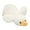White, variant on Wdhugt White Plush Duck Doll Stuffed Animal Toy For Sleeping Soothing Pillow Gift For Kids 11.81X5.91X3.94 Inches Cotton Soft Plush Duck Toy White
