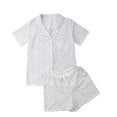 thumbnail image 3 of Ensemble de Pyjama d'Intérieur pour Femmes d'Été à Manches Courtes, 3 of 5
