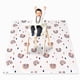 thumbnail image 3 of Debajo De La Silla Alta, Alfombrilla Antideslizante Para Silla De Comedor De Bebé, Alfombrilla Para Gatear Multifuncional Para Bebé, Almohadilla De Protección Para Bebé Eigraketly HA037110-00, 3 of 6