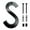 S, variant on JilgTeok 5In Modern Floating Letters Numbers Stickers House Creatives Digital House Number Acrylic for Mailbox Signs Window Door Cars Trucks Home Business Address Bin lockers