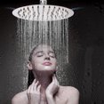 thumbnail image 4 of Mistaha 8 Inch Round Rain Showerhead G1/2 High Pressure Shower Head Bathroom Swivel Shower Head, 4 of 8