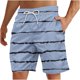 thumbnail image 1 of Pantalones Cortos para Hombre Atléticos Pantalones de Playa de Impresión Especial, Pantalones Cortos Atléticos de Poliéster Elásticos para Hombres, 1 of 1
