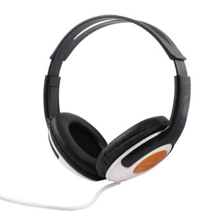 180cm Long Cable Volume Control 3.5mm Stereo Multimedia Headphone Earphone w Mic - Walmart.com