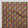 thumbnail image 4 of oneOone Rayon Red Fabric Paisley Patchwork Fabric For Sewing Printed Craft Fabric By The Yard 56 Inch Wide, 4 of 5