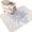 Delft Blue, variant on Area Rugs 3'x5', Blue Floral Carpet Runner Indoor Outdoor Rugs Home Decor Aesthetic, Country Wildflowers Vase Plants Retro Lines Non Slip Mats Washable Accent Rug for Living Room Bedroom