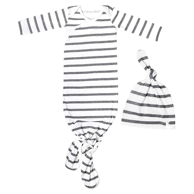 dormir suave para bebé con sombrero Zulema Swaddle para dormir infantil
