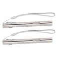 thumbnail image 1 of Petite Lampe de Poche LED, Mini Lampe de Poche Taille Stylo Chargement USB 2 Pcs pour Lecture, 1 of 7