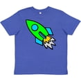 thumbnail image 3 of Inktastic Cute Green Rocket Youth T-Shirt, 3 of 5