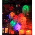 thumbnail image 7 of Halloween Decoration 2.5 Meters LED Lantern String Ghost Skull Star Lamp Ghost Festival Battery Light String White, 7 of 7