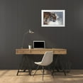 thumbnail image 3 of Zuckerman, Jim 32x23 White Modern Wood Framed Museum Art Print Titled - China, Harbin Siberian tiger portrait, 3 of 4