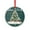 Pattern-4, variant on Glass Ornament Personalized Name Couples Christmas Christmas Ornaments Crystal Hanging Wedding Married for Xmas Tree