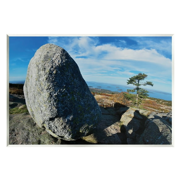 Stupell Industries Mountain View Landscape Nature Photography Unframed Art Print Wall Art, 15 x 10
