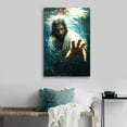 thumbnail image 3 of Jesus Help You Canvas Wall Art Prints Poster Gifts Photo Picture Painting Posters Room Decor Home Decorative 24x36inch(60x90cm), 3 of 6