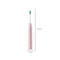 thumbnail image 3 of Fiogavroetic USB Charging Electric Toothbrush, Electric Toothbrush With 2Brush Heads, Smart 5-ModesTimer Electric Toothbrush IPX7 Water-Resistant on Clearance, 3 of 8