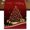 DarkRed, variant on Red Christmas Tree Short Table Runner 36 Inches Long,Xmas Bows Pine Branches Lamps New Year Cotton Linen Table Runners Dresser Scarves,Fabric Tabletop Scarf Furniture Cover for Dinner Party 13"x36"