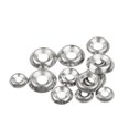thumbnail image 1 of 20Pcs 304 Stainless Steel Gaskets Standard Metric ConcaveConvex Gasket BowlShaped Hollow Decorative Washers(M3 x 11 x 2.5mm), Silver, 1 of 5