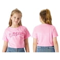 thumbnail image 2 of Serdomi Pink California Crop Top for Little & Big Girls - Cool Summer T-shirt Clothes Tween Size 10, 2 of 7