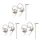 thumbnail image 5 of Seitruly Auriculares AK6 PLUS con cable en el oído, auriculares con conector de 3,5mm y 2 pines para teléfono móvil, auriculares manos libres Type7 NO7, 5 of 6