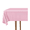 Light Pink, variant on DecorRack 4 Plastic Tablecloths, 54 x 108 inch, Rectangular, Light Pink