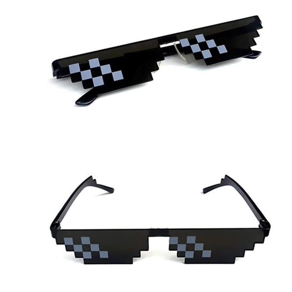 Thug Life Glasses Deal With It Sunglasses Unisex Meme Cool 8 Bit