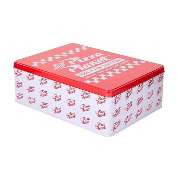 Caja Disney Toy Story Rectangular de Metal con Tapa para Almacenamiento de 530 ml.