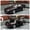 black, variant on 1/32 RX7 Initial D Miniature Diecast RX-7 Toy Car Model Sound & Light Doors Openable Collection Gift for Children Boy Kid