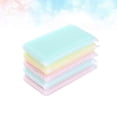 thumbnail image 5 of 5pcs Net Cleaning Sponge Simple Practical Kitchen Cleaning Sponge for Dish Cup Bowl (Random Color), 5 of 5
