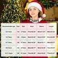thumbnail image 3 of BFHHYA Girls Christmas Santa Claus Costume Red Long Sleeve Dress with Belt, Xmas Dress Up Party Outfit Holiday Hat Belt Socks Set 3-11Y, 3 of 7