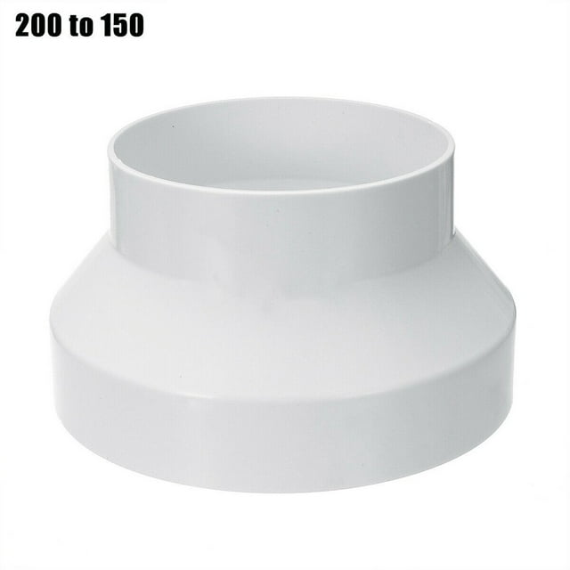 Ventilation Pipe Reducer Adapter Pipe Fittings 110To100/150 To100/200To150 Abs