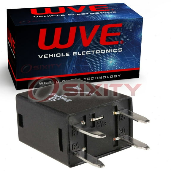 Wells WVE Horn Relay compatible with Chevrolet Astro Avalanche 1500 Avalanche 2500 Blazer C1500 C1500 Suburban 1995-2016
