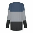 thumbnail image 5 of Sweatshirt for Women Women's Sweatshirt Pullover Active Sportswear Pocket Print Casual Round Neck Long Sleeve Top, 5 of 5