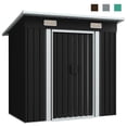 thumbnail image 3 of vidaXL Outdoor Storage Shed Garden Shed Patio Metal Storage Backyard Shed, 3 of 21