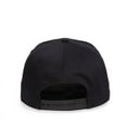 thumbnail image 2 of OC Sports AM-101 USA Made Solid Back Cap - Black, 2 of 8