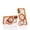 Orange, variant on Luxury Clear Case for iPhone 17, Magnetic Ring Holder Stand, Plated Slim TPU + PC Cover, Anti-Yellow Shockproof Protective Phone Case for iPhone 17, Darkblue
