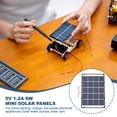 thumbnail image 4 of 5V 1.2A 6W Mini Solar Panels, USB Solar Panel Charger with Micro USB Port  for Phone Camera Lighting Charging, 4 of 6