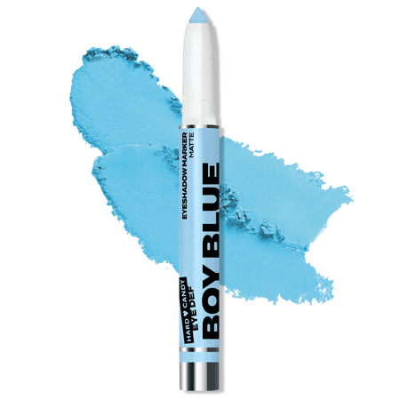 Hard Candy Eye Def Eyeshadow Stick, Matte, Creamy, Blendable Color. Blue