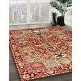 thumbnail image 3 of Ahgly Company Machine Washable Indoor Rectangle Traditional Sandy Brown Area Rugs, 2' x 4', 3 of 7