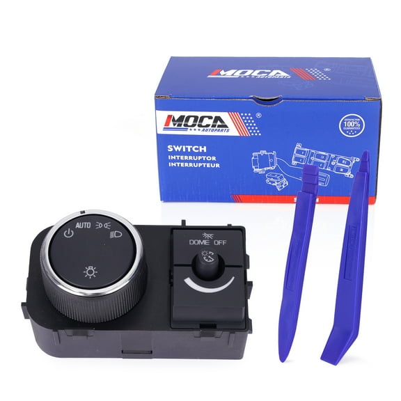 MOCA AUTOPARTS CBS-1446 Headlight Switch Fit for 2008-2012 Chevrolet Avalanche & 2008-2019 GMC Savana 2500 3500 & 2007-2013 GMC Yukon XL 2500