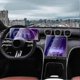 thumbnail image 3 of 2 Pcs Car GPS Navigation Screen Film Instrument Tempered Glass Protective Film for Mercedes C-Class, 3 of 5