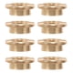 thumbnail image 3 of Quartz Clock Mechanism Nuts for Repair Connection and Luxurious Golden Appearance 8 Pcs, 3 of 5