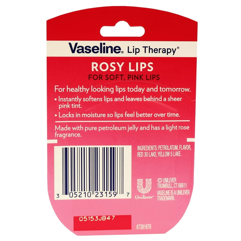 Vaseline Lip Therapy Tinted Lip Balm Mini, Rosy photo 2