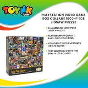 PlayStation Video Game Box Collage 1000-Piece Jigsaw Puzzle